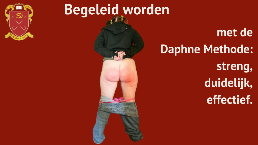 Begeleid worden met de Daphne Methode: streng, duidelijk, effectief.