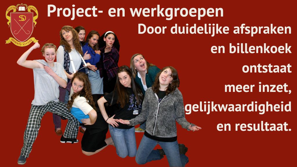 Project- en werkgroepen: door duidelijke afspraken en billenkoek ontstaat meer inzet, gelijkwaardigheid en resultaat.